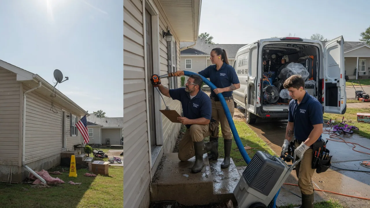 Ceiling Water Damage Restoration in Stone Park, IL near me